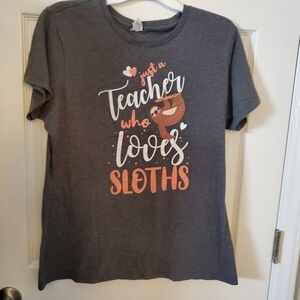 Teacher Sloth Shirt